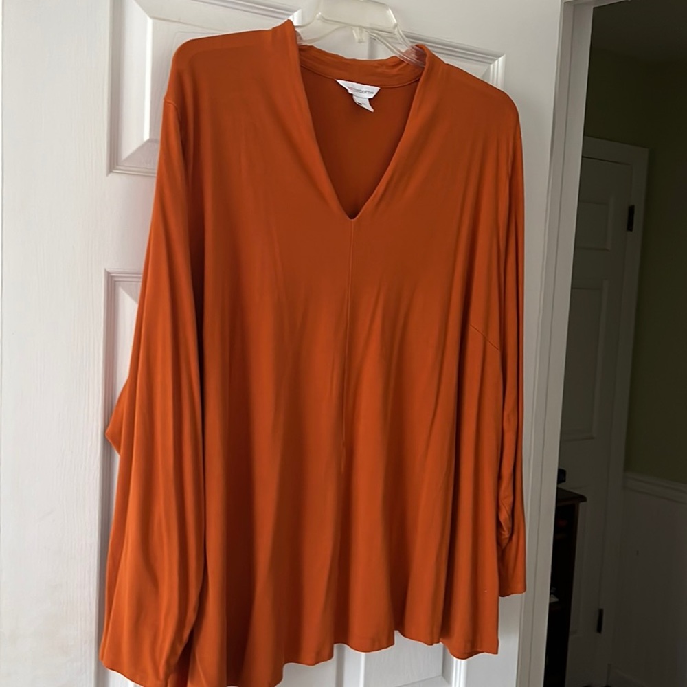 Orange Liz Claiborne Top